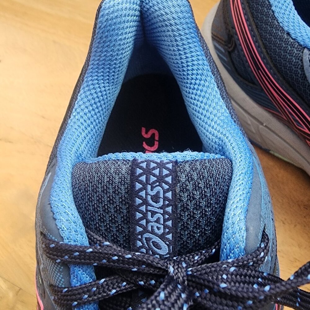 ASICS GEL-Venture 7 Running Shoes 1012A476 Blue/ Pink Womens Sz 8 - Picture 9 of 12